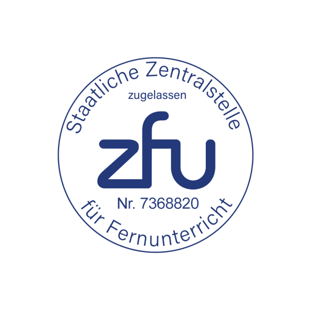 ZFU Siegel für den Kompaktkurs Zertifizierte Verwaltungsfachkraft